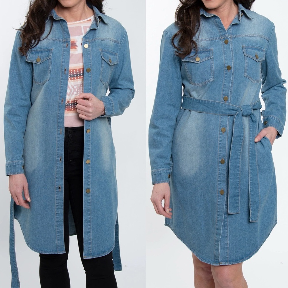 Denim Dress/Jacket